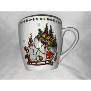 NEW DR.SEUSS HOW THE GRINCH STOLE CHRISTMAS TEA COFFEE MUG CUP